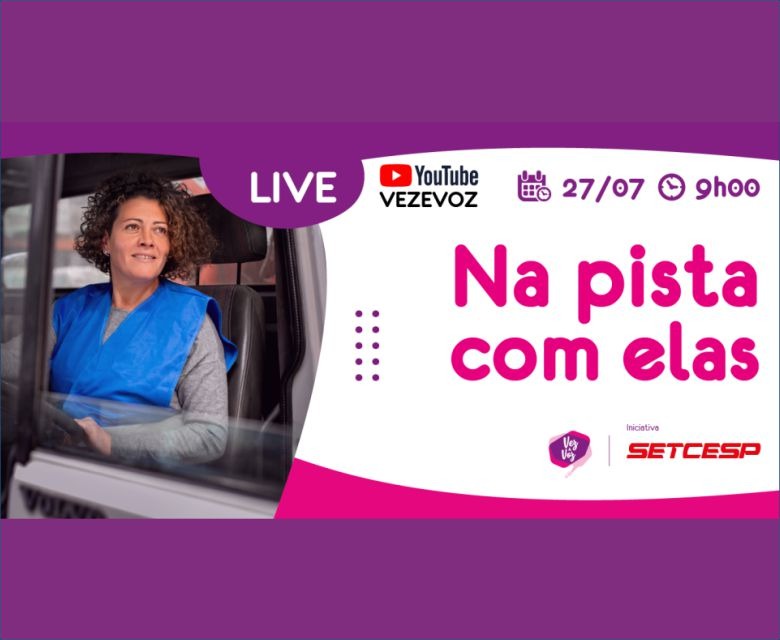 SETCESP Realiza Live Para Fomentar A Visibilidade Das Mulheres