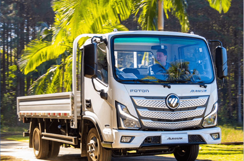  Foton inicia vendas do caminhão Aumark S 315 MT no Brasil