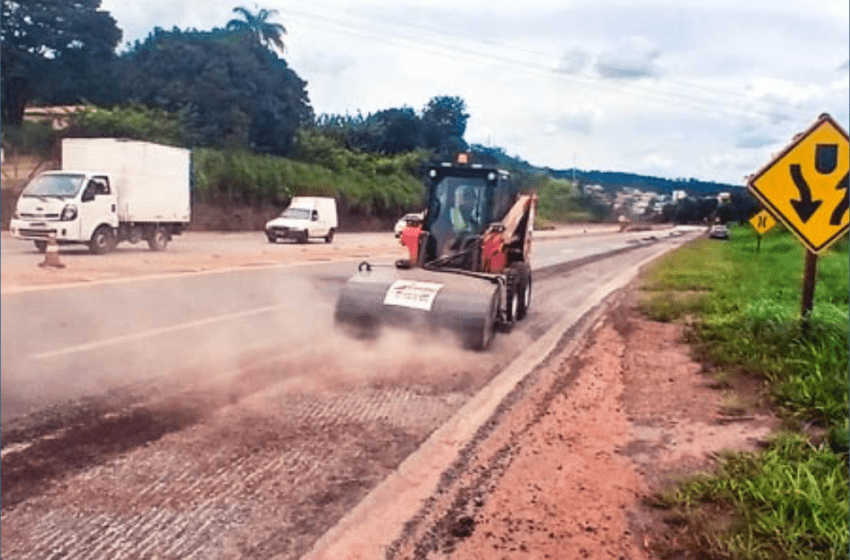  EPR Via Mineira reforça obras na BR-040 para o Carnaval