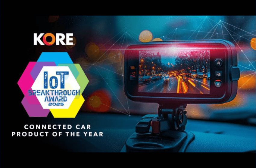  KORE vence prêmio IoT Breakthrough Awards com solução de câmeras automotivas